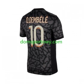 Koszulka Paris Saint-Germain O.Dembele 10 Trzeci Koszulki Piłkarskie 2023-2024 Krótki Rękaw